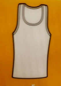 6 Tank Tops/package/size 2T-3T/ White/Fruit Of The loom/Tagless/Cotton - Picture 1 of 9