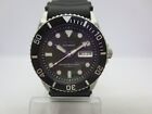 Seiko 7S26-0040 10Bar Daydate Stainless Steel Automatic Mens Diver Watch