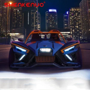 RGB LED Strip Light For Polaris Slingshot DRL Upper&Lower BrowWaterproof 300 LED - Bild 1 von 11