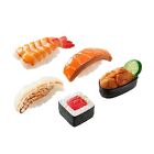 [Flavor box] Sushi Key Ring Set of 5 #C Food Sample