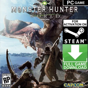 Monster Hunter: World PC Steam Key [US REGION] FAST SENT! Open World RPG - Picture 1 of 12
