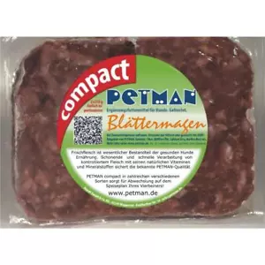 Petman compact 11 kg Blättermagen 22 x 500g Barf Frischfleisch Hu (7 EUR/kg) - Bild 1 von 1