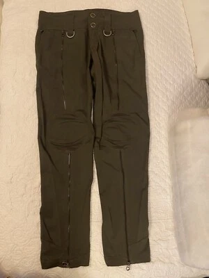 Jet Set Damen Hose. Gr. 3, Dunkles Khaki - Bild 1 von 4