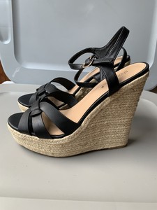 talisa perforated sneaker wedge