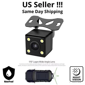 New Backup Camera, Rearview Universal Mount Wide Angle for PIONEER Car Radio - Picture 1 of 6