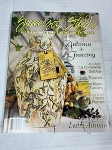 Somerset Studio Magazine The Art Of Paper Mixed Media Sep Oct 2001 Leslie Altman - Picture 1 of 4