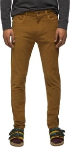NWT PrAna Campfire Cord Pants Corduroy 32Wx34L Antique Bronze Rust Slim fit - Picture 1 of 7