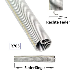 1 Stück Torsionsfeder R703 / R22 für Hörmann Garagentor Garagentorfeder Torfeder - Bild 1 von 4