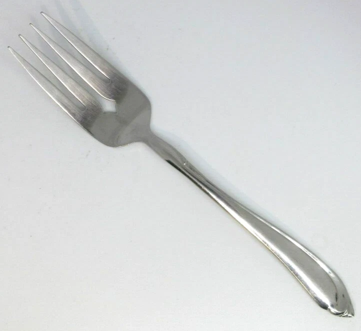 Oneidacraft Deluxe SHASTA *1 tenedor para ensaladas* cubiertos de acero inoxidable de 6 1/4" Foto 1 de 4