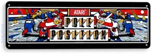 TIN SIGN Pole Position Arcade, 80's, Retro, Console, Marquee, Game Decor, B034 - Picture 1 of 3
