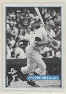 1982 ASA The Mickey Mantle Story Blue Back Mickey Mantle #58 HOF