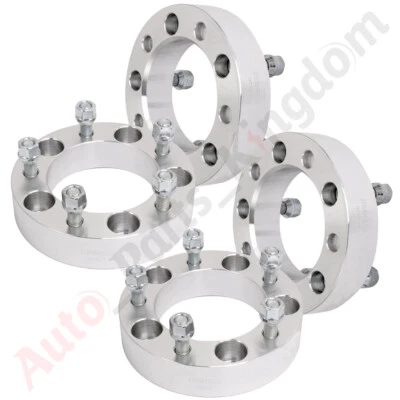 4) 1.5" Wheel Spacers 5x5.5 For Dodge Ram 1500 Jeep CJ6 Ford Bronco F150 1/2"X20 - Image 1 of 4
