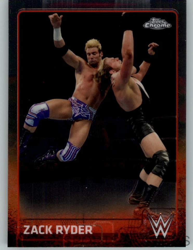 2015 Topps Chrome WWE #77 Zack Ryder - Image 1 of 1