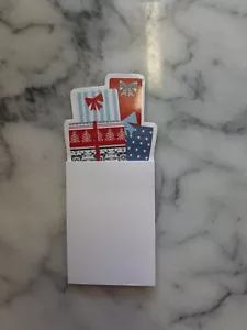 Imán de nevera de Navidad con mini bloc de notas - Regalos - Relleno de medias - Avon - Imagen 1 de 5