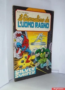 IL GIORNALINO DE L'UOMO RAGNO N. 8 SILVER SURFER Editoriale Corno FUMETTO - Picture 1 of 3