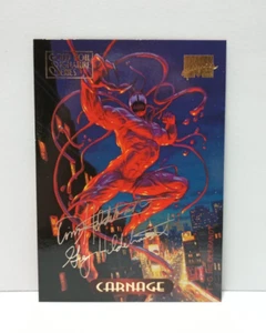 Carnage #20 1994 Marvel Masterpieces Gold Foil Signature Series Card - Picture 1 of 2