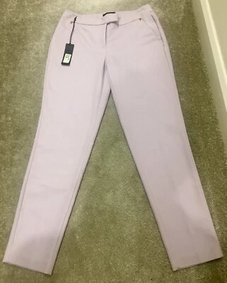 River Island Trouser Size 8R (34R) Snow Queen Edition Light Purple NEW RRP £35 - Image 1 of 4