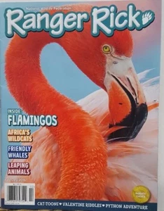 Ranger Rick Feb 2016 Flamingos African Wildcats Friendly Whales FREE SHIPPING CB - Picture 1 of 1
