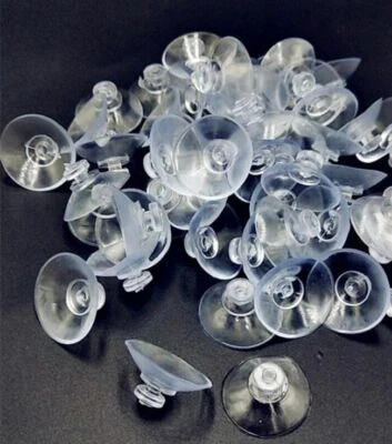 VENTOSE VENTOSA CON SFERA PER VETRI CRISTALLI IN PVC TRASPARENTE  Ø 20,30,  MM - Immagine 1 di 4