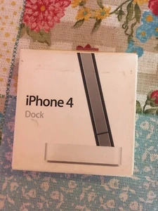 New Apple Original Box 📦  And Stand Dock Cradle for Apple iPhone 4 4s OEM - Picture 1 of 3
