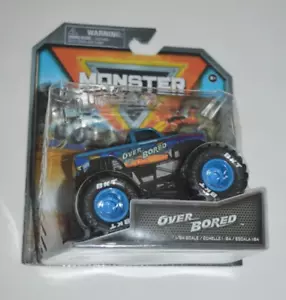 MONSTER JAM 2024 SERIES 37 - OVER BORED METALLIC BLUE - Picture 1 of 4