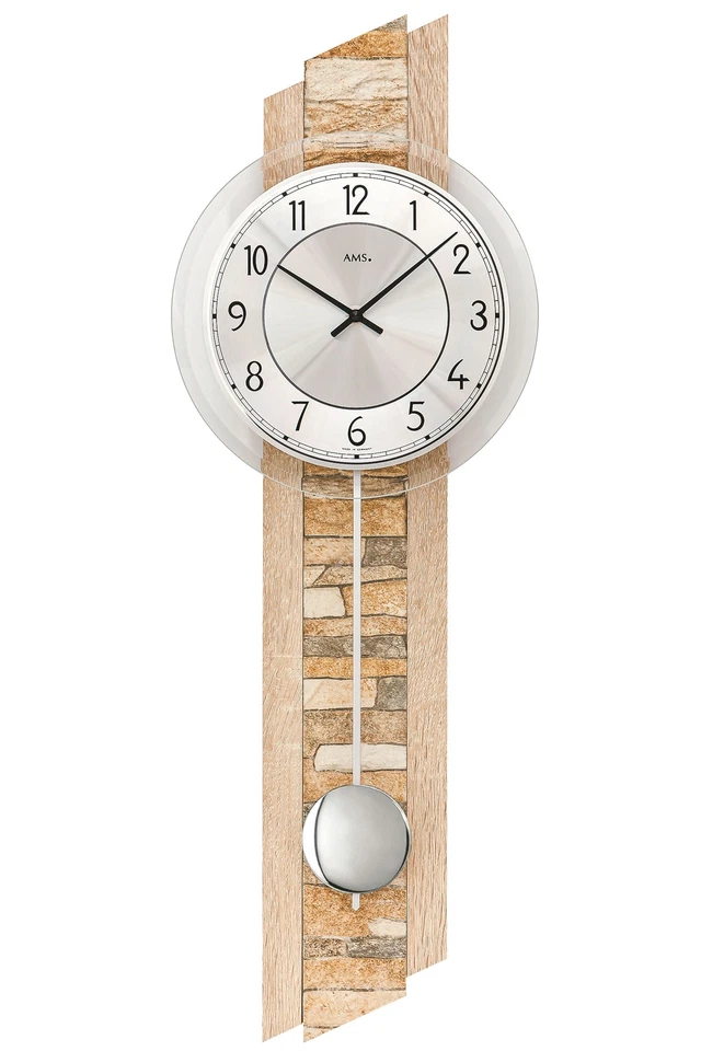 AMS 7423 Wanduhr mit batteriebetriebenem Quartzwerk - Bild 1 von 1