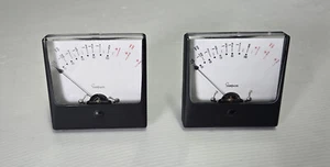 NOS Pair Vintage Simpson 3 Inch 1347 VU Meters - Zdjęcie 1 z 2