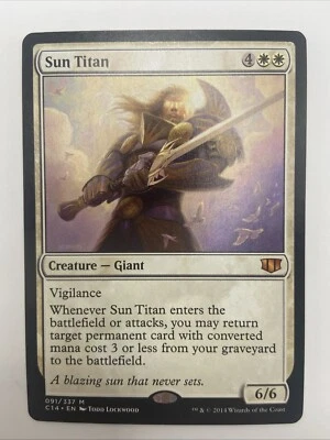Sun Titan Commander 2014 - Magic the Gathering mtg-NM - Image 1 of 2