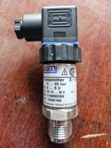 Transmisor de presión Wika S-10 de 0 a 25 bar - Imagen 1 de 9