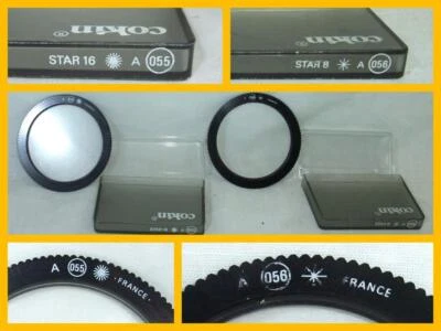 COKIN A Series Star Filters A055 Star 16 And A056 Star 8 VGC - Image 1 of 4
