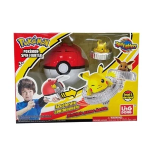LING DONG POKEMON SPIN FIGHTER PIKACHU MULTIPLE GAME BATTLE FIGURE - Picture 1 of 5