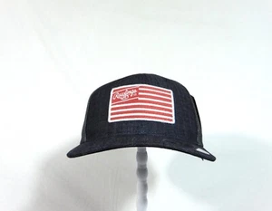 Rawlings Yupoong 110 Flexfit Tech Denim Camionero Béisbol Snapback Sombrero OSFM NUEVO - Imagen 1 de 8