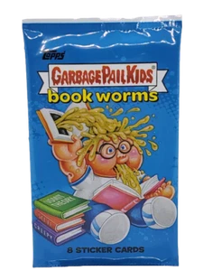 2022 Topps Garbage Pail Kids: Book Worms Hobby Pack (8 Sticker Cards) - Picture 1 of 2