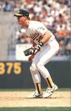 Baseball Mark McGwire 25-Oakland Athletics First Baseman Barry Colla Photography