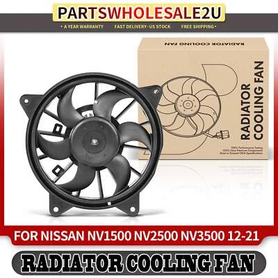 Engine Radiator Cooling Fan Assy for Nissan NV1500 NV2500 NV3500 12-21 Petrol - Image 1 of 4