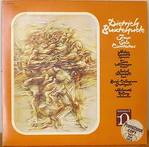BUXTEHUDE: Four Solo Cantatas-NM1971LP PROMO REMOVABLE ART CARD HELEN DONATH - Imagen 1 de 1