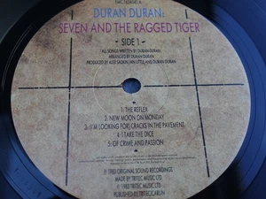 Duran Duran SEVEN AND THE RAGGED TIGER 1983 UK LP 1st Press PLAYS MINT HEAR - Imagen 1 de 24