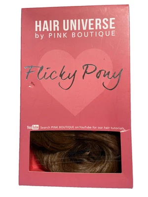 Pink Boutique Flicky Pony #12 Marrón Dorado 16" Nuevo en Caja Peinado Foto 1 de 4