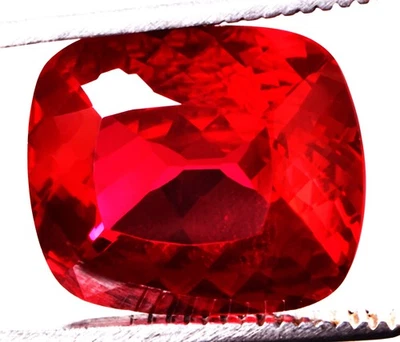 27.3 Cts. Natural Mozambique Red Ruby Cushion Shape Certified Gemstone - Image 1 of 4