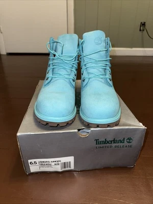 Timberland Edición Limitada 6” Bota Premimium Azul Claro Foto 1 de 4