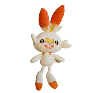 Pokemon Schwert & Schild Offiziell 8 Zoll Plüschtier - Scorbunny  - Bild 1 von 3