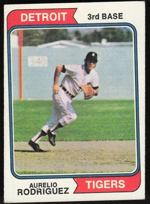 1974 Topps #72 Aurelio Rodriguez - $1 SHIPPING (JB4) - Image 1 of 2