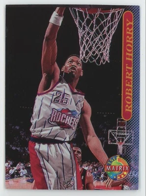 1996-97 Topps Stadium Club Matrix Robert Horry Rockets #15 A1 - Image 1 of 2