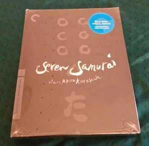 NEW Seven Samurai Criterion Collection by Akira Kurosawa Blu-ray Edition Sealed - Imagen 1 de 3