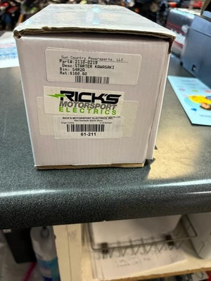 Arranque Kawasaki Rick's Motorsport Electrics Part# 61-211 Foto 1 de 2