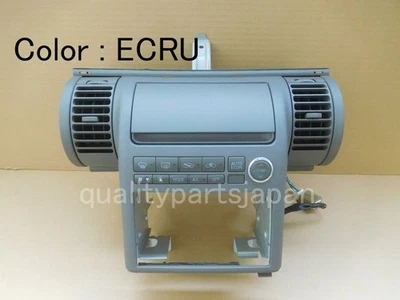 NIssan Skyline V35 DOUBLE DIN 2DIN CONSOLE AUDIO PANEL INFINITI G35  ECRU - Image 1 of 4