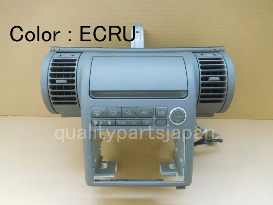 NIssan Skyline V35 DOUBLE DIN 2DIN CONSOLE AUDIO PANEL INFINITI G35  ECRU - Image 1 of 4