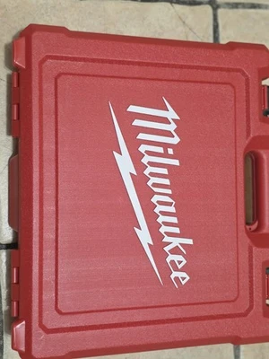 Milwaukee EMPY CASE  29 PC SHOCKWAVE 1/2" Dr Metric Deep 6 Point Socket Set - Image 1 of 3