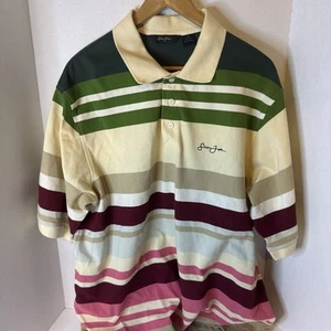 Sean John men’s polo quarter buttoned up Y2K Xl - Picture 1 of 6