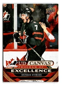2024-25 Brennan Othmann Upper Deck UD Canvas Rookie Canada Program of Excellence - Picture 1 of 2